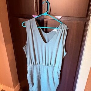 Nine West Aqua Sleeveless Dress